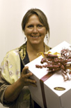Tina Brodey and Gift Box